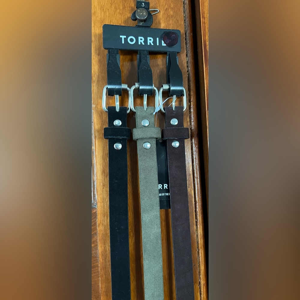 Torrid size 3 thin belts